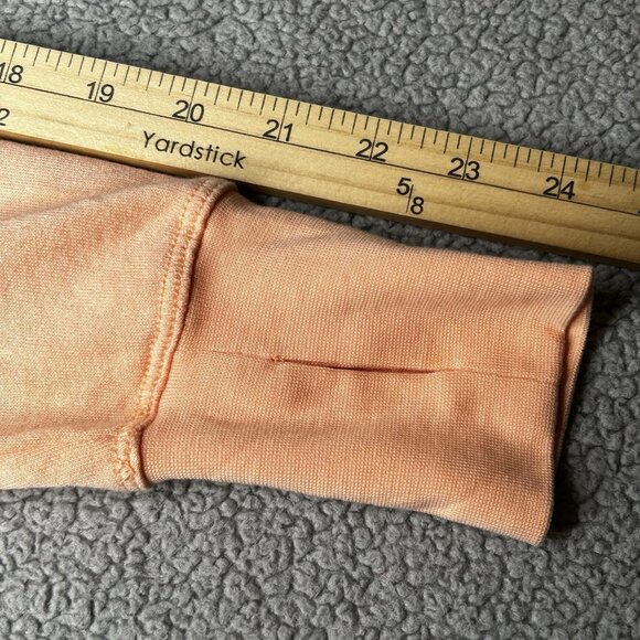 Sweaty Betty After Class Sweatshirt Womens Medium Peach Workout Yoga Pullover - Picture 8 of 10